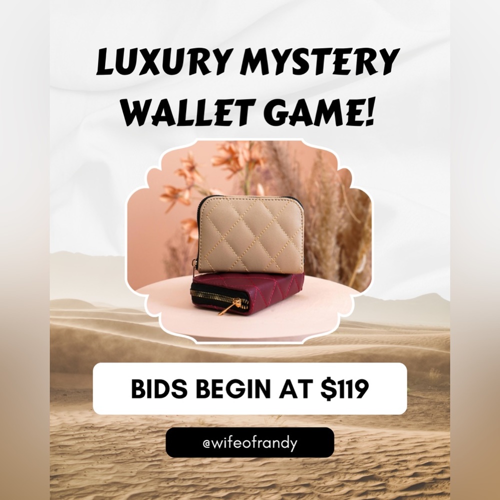 Luxury Mystery Wallet Game!